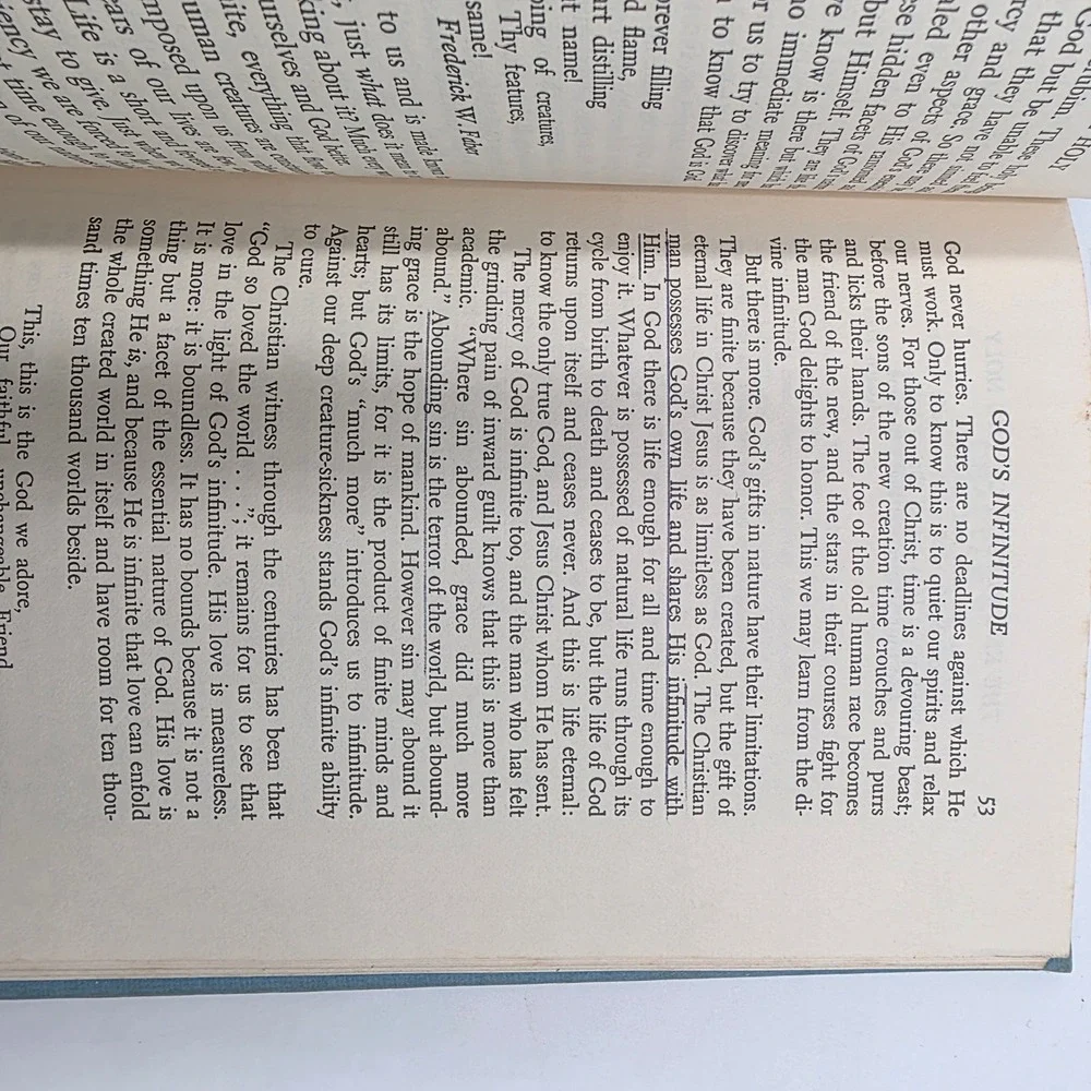 The Knowledge of the Holy A.W. Tozer Vintage Hardcover 1961 Harper & Row